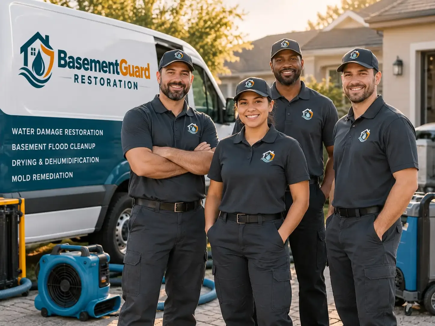 Basement Water Damage Restoration company in Brant, MI